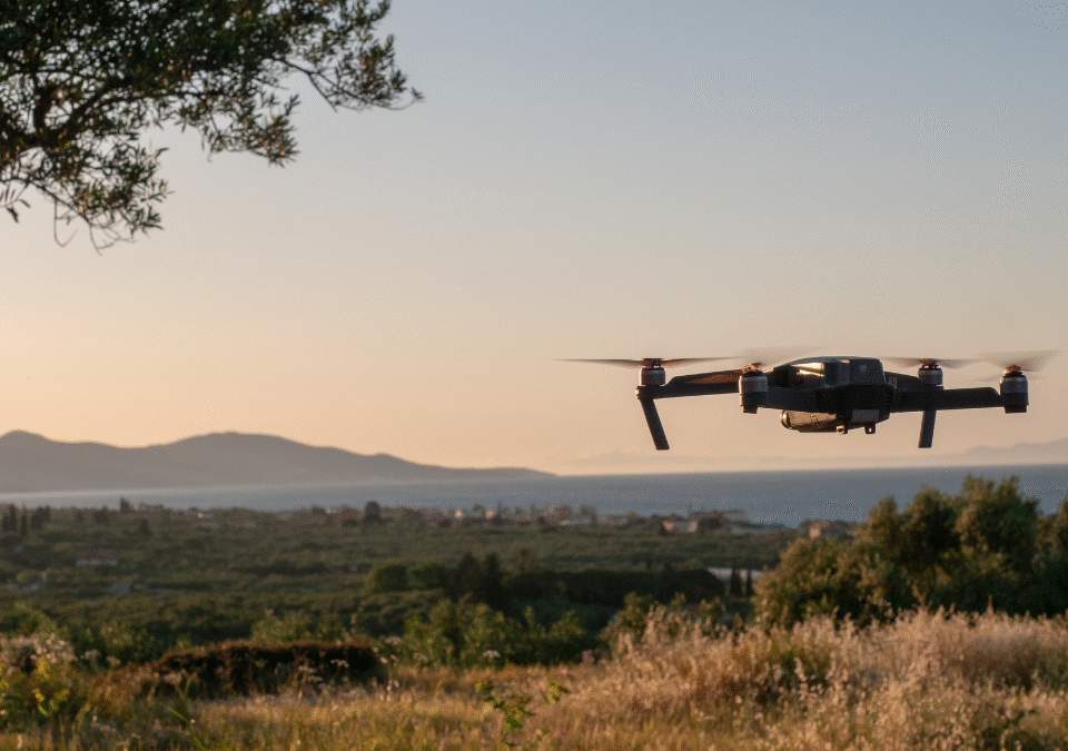 detección de gases en industrias con drones