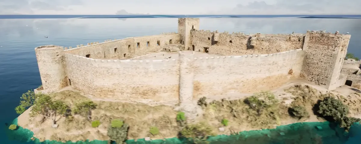 Imagen de SG drones Fotogrametría Edificios Castillo Medellín utilizada en los servicios profesionales de SG Solutions.