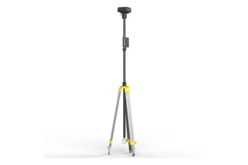 Imagen de Equipo estacion movil d rtk 2 receptor gnss preciso utilizada en los servicios profesionales de SG Solutions.