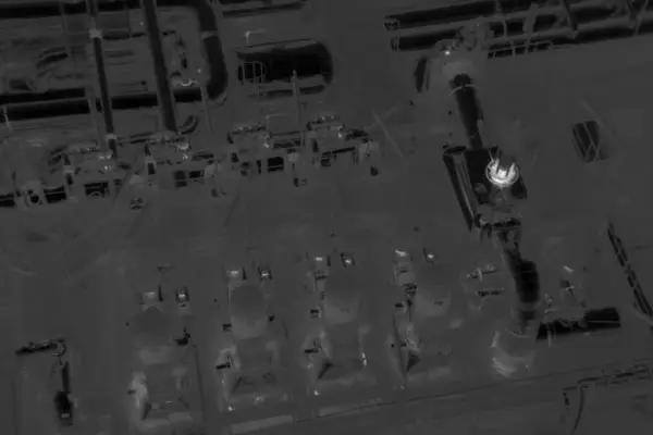 Imagen de Inspección termográfica industrial instalación aérea ir utilizada en los servicios profesionales de SG Solutions.