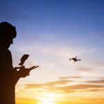 piloto de drones